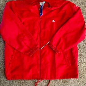 Adidas Scarlet Red Full-Zip Originals Jacket